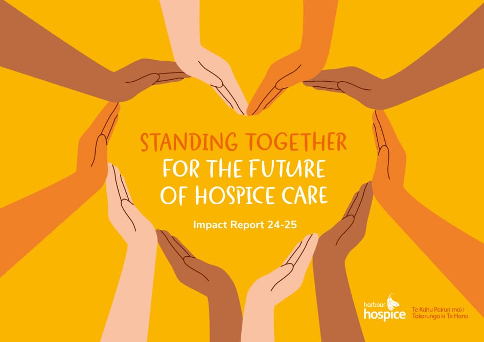 Harbour Hospice Impact Report cover 24-25